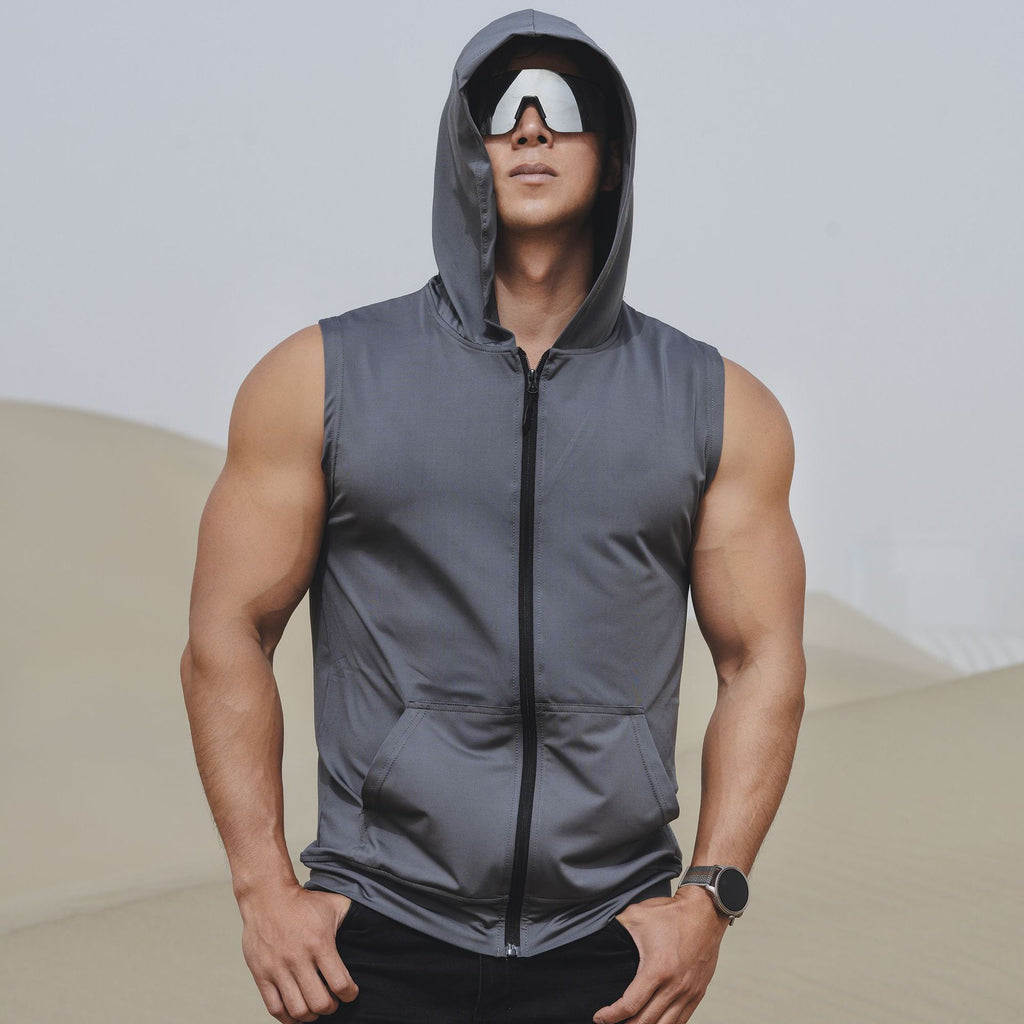 Sportlicher Herren Hoodie mit Reissverschluss