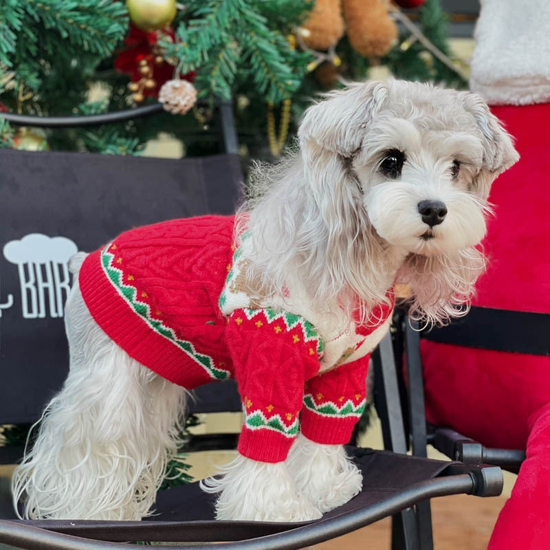 Hundepullover im Weihnachts-Stil – Bild 2 | LuxeStyle