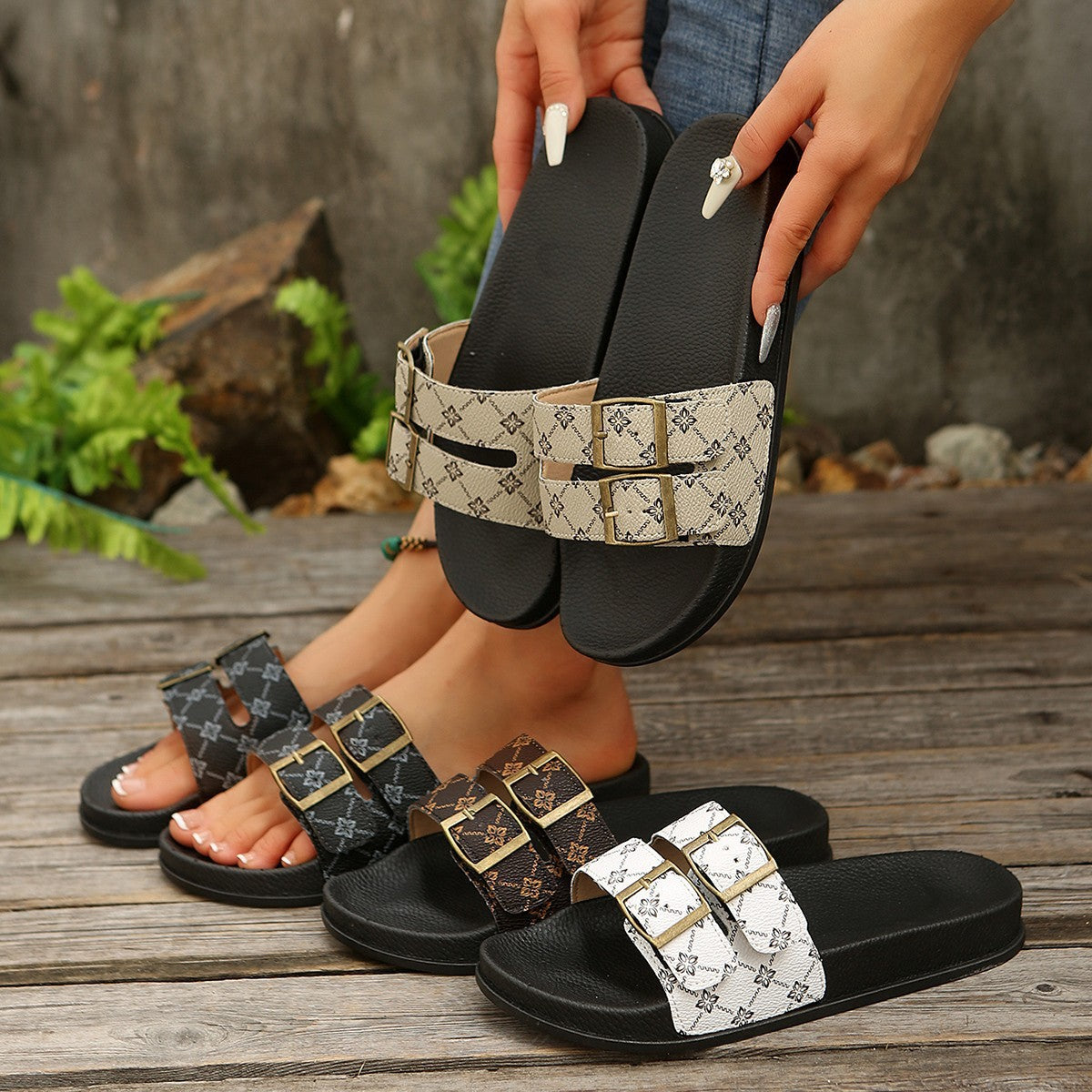 Plateau-Sandalen Bild 4