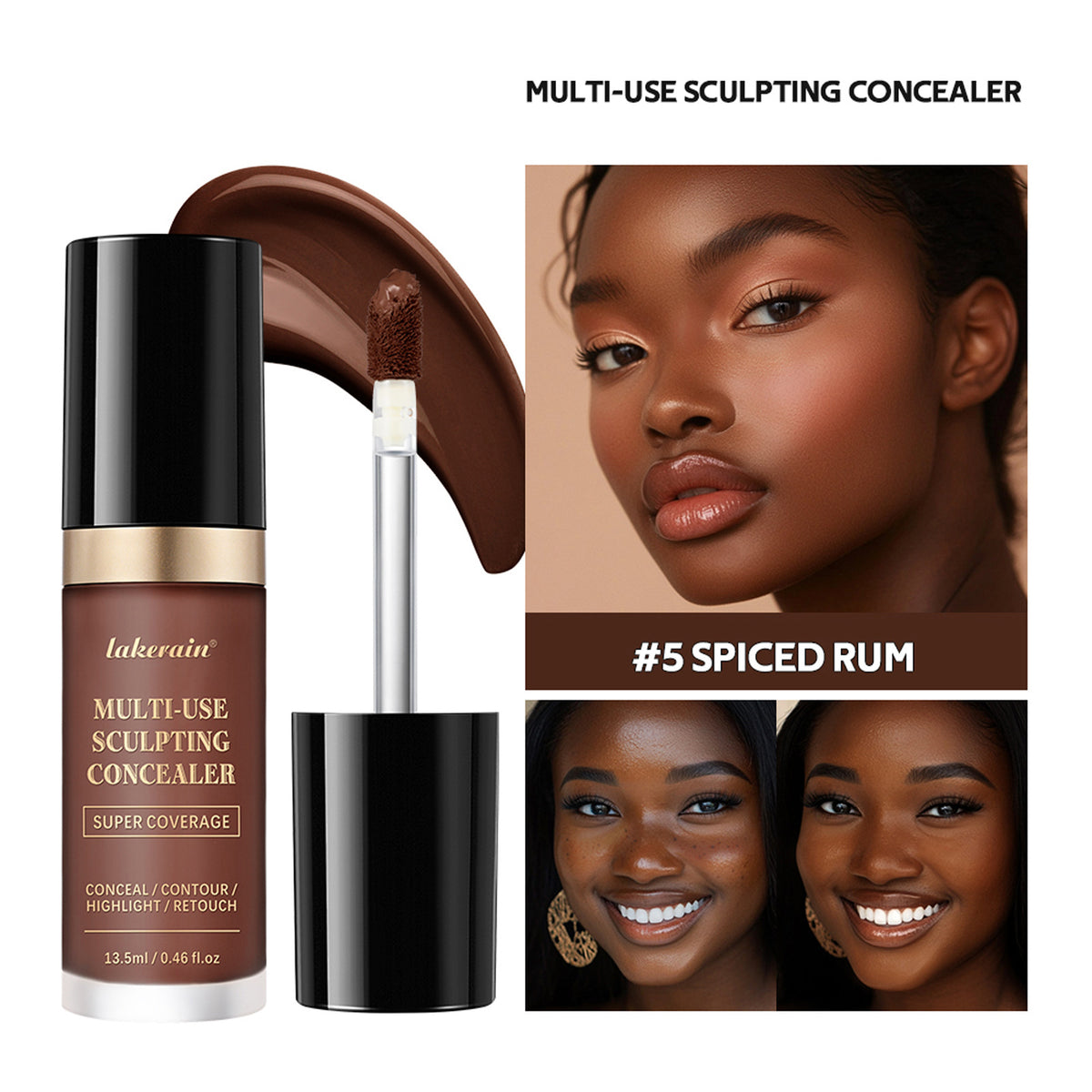 Feuchtigkeitsspendender Concealer Honig – Bild 5 | LuxeStyle