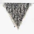 Vielseitiger Chiffon-Schal mit Blumenmuster