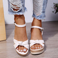 Sandalen mit Keilabsatz – Bild 6 | LuxeStyle
