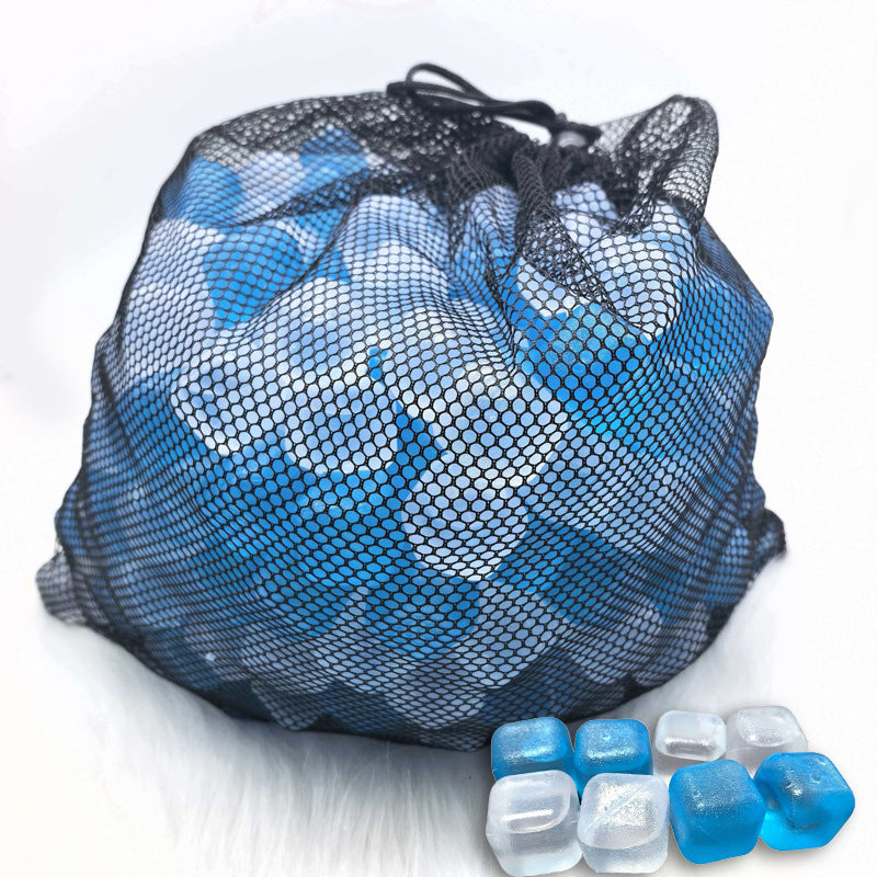 Wiederverwendbare Eiswürfel für den Sommer