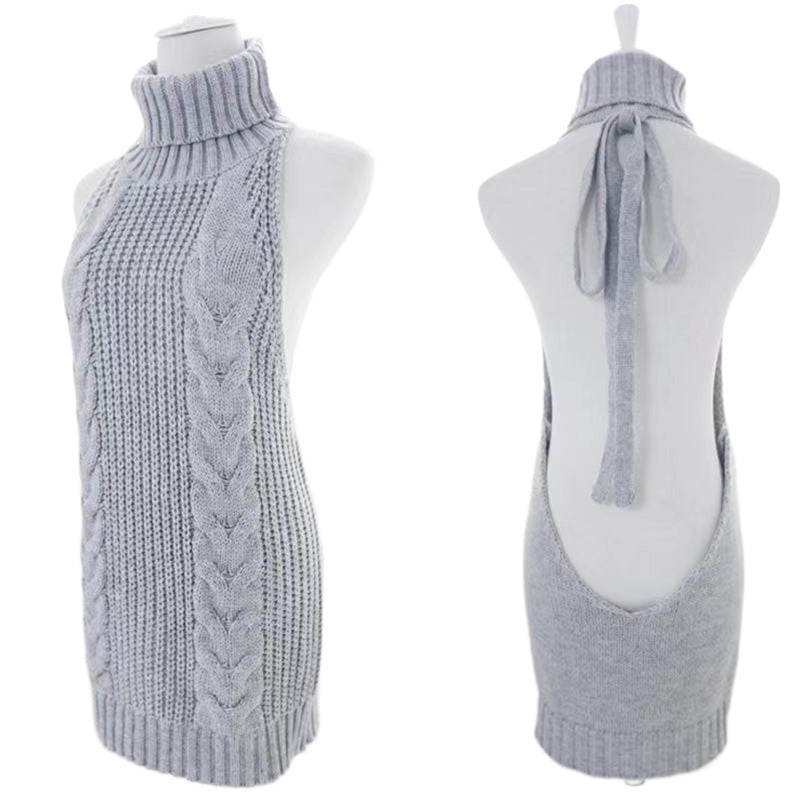 Elegantes Pullover-Kleid