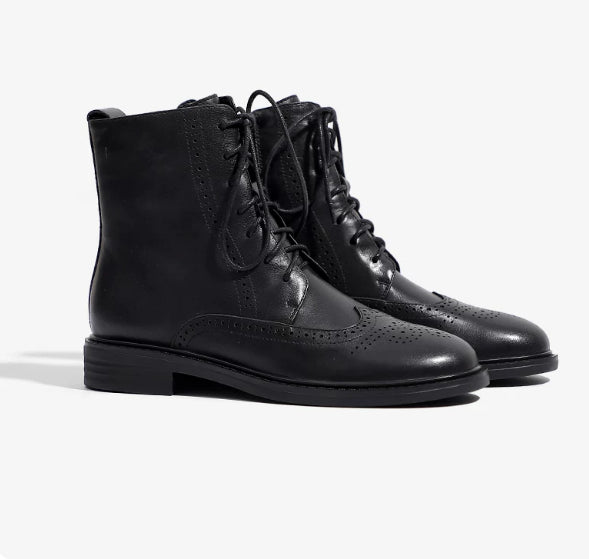 britisch/französisch Vintage Knöchelstiefel