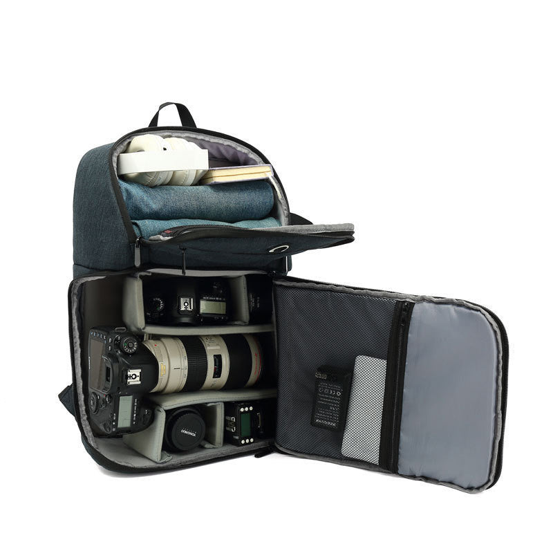 Multifunktionaler Fotorucksack (gross) – Bild 3 | LuxeStyle