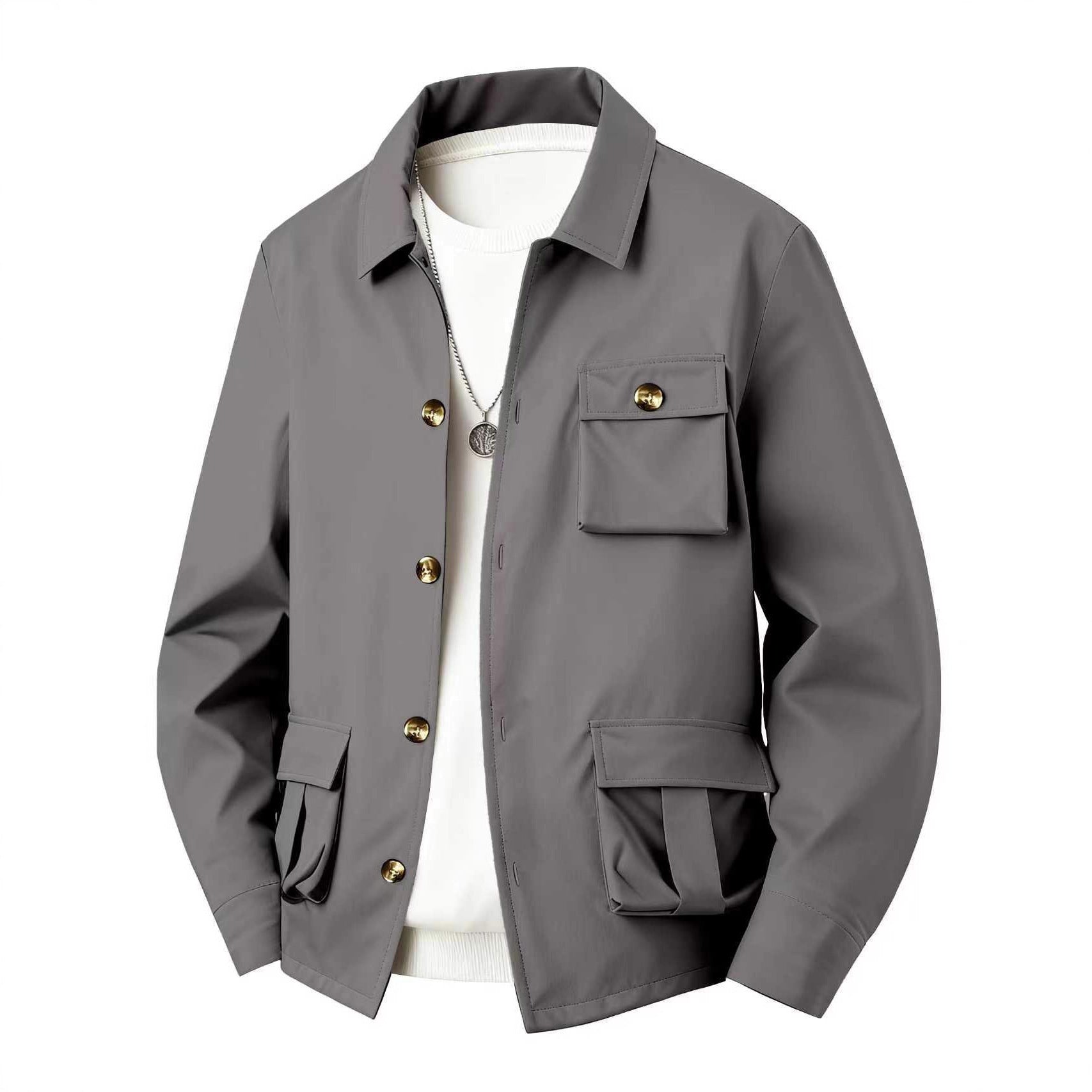Wasserdichte Workwear Jacke mit vielen Taschen
