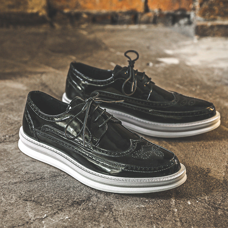 Männer Schuhe aus Leder – schwarze Casual Schuhe – Bild 12 | LuxeStyle