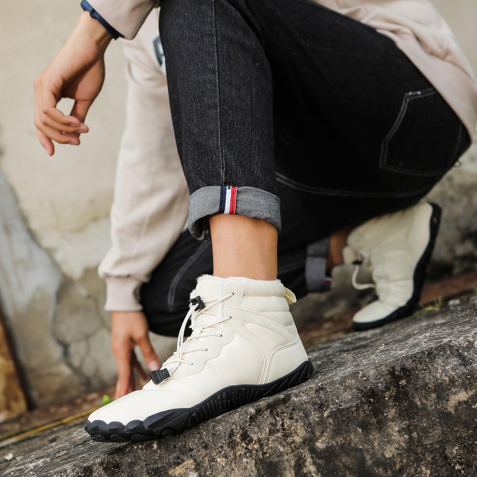 Wasserdichte Fünf-Finger-Snowboots
