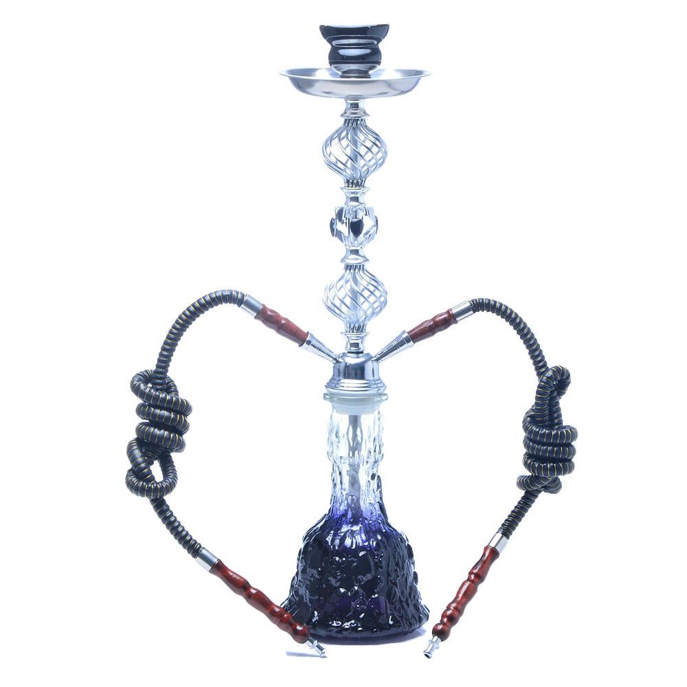 Große Arabische Shisha Doppelrohr-Set
