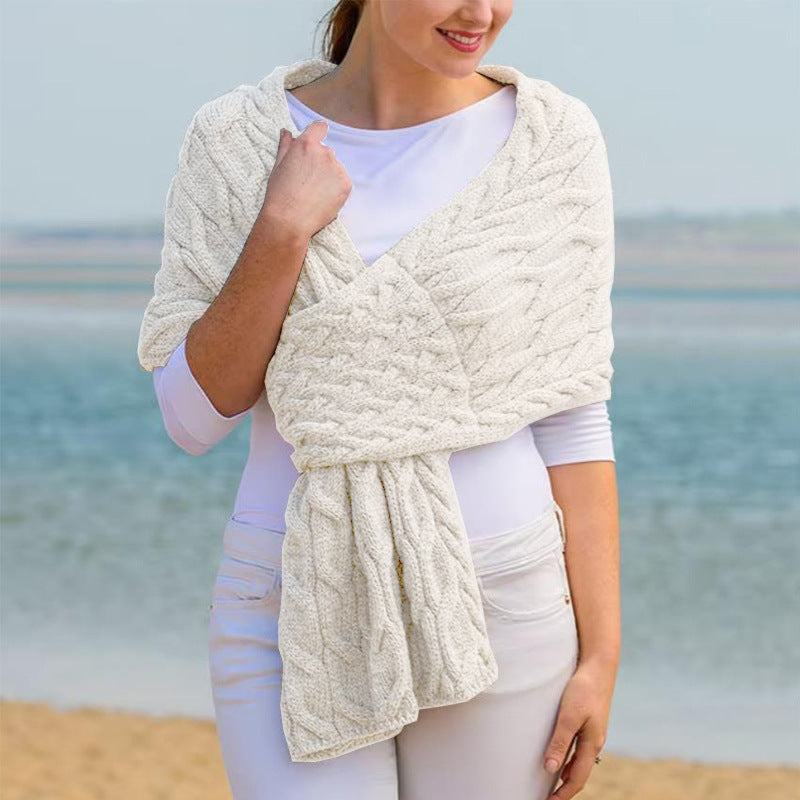 Damen Strickschal – Bild 5 | LuxeStyle