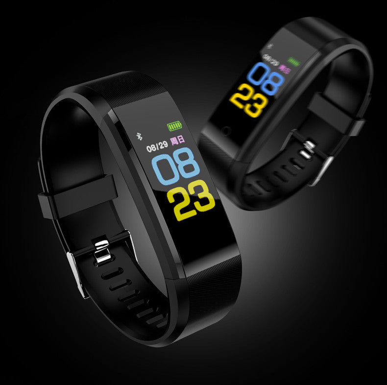 Fitness-Armband mit Blutdruck- und Herzfrequenzmessung