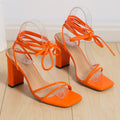Elegante Riemchen-High-Heels mit eckiger Spitze – Bild 7 | LuxeStyle