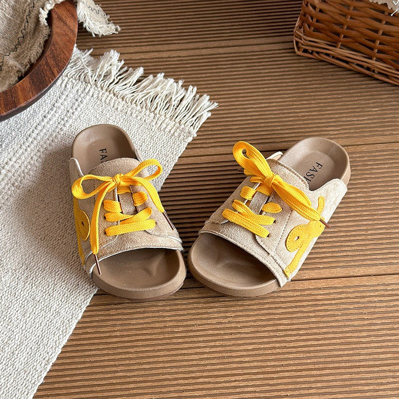 Sommer-Slipper für Mädchen, atm. Sohle, Outdoor