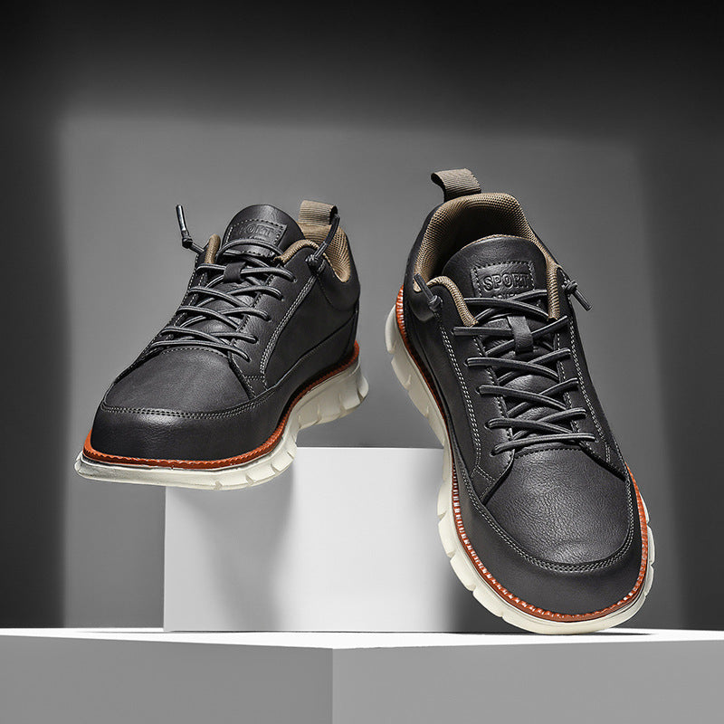 Weisses Sneaker-Schuh Paar für Herren – Bild 3 | LuxeStyle