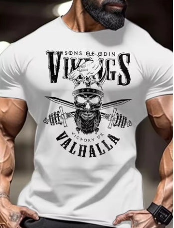 Herren Kurzarm-Sportshirt mit Rundhals – Bild 4 | LuxeStyle