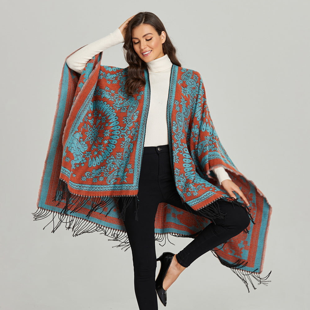Tassel‑Schal aus Cashmere‑Blend – Bild 7 | LuxeStyle