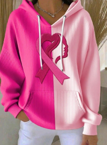 Kapuzenpullover mit Cartoon-Print