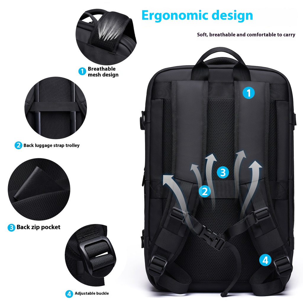 Vakuum-Kompressionsrucksack – multifunktional – Bild 8 | LuxeStyle