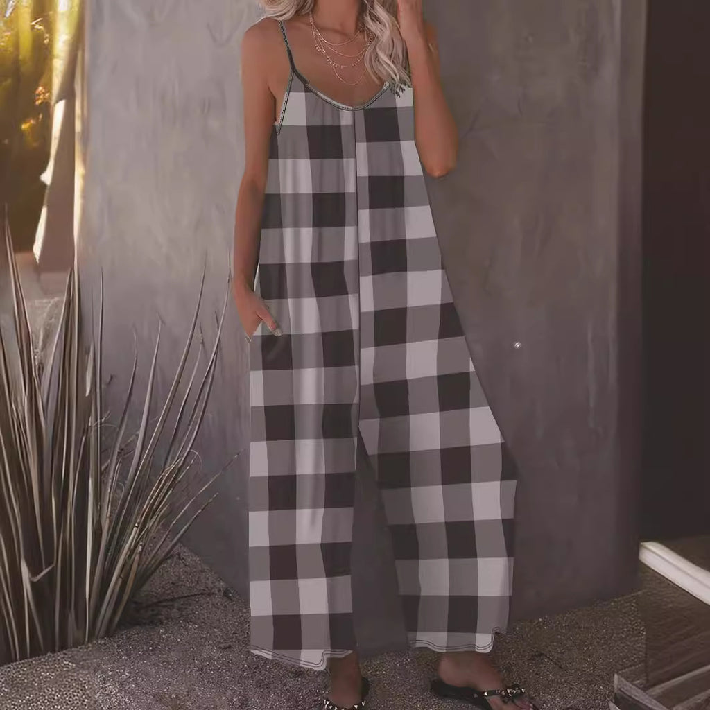 Lässiger Jumpsuit mit Spaghettiträgern