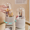 360° drehbarer Make-up Pinsel-Organizer mit Deckel