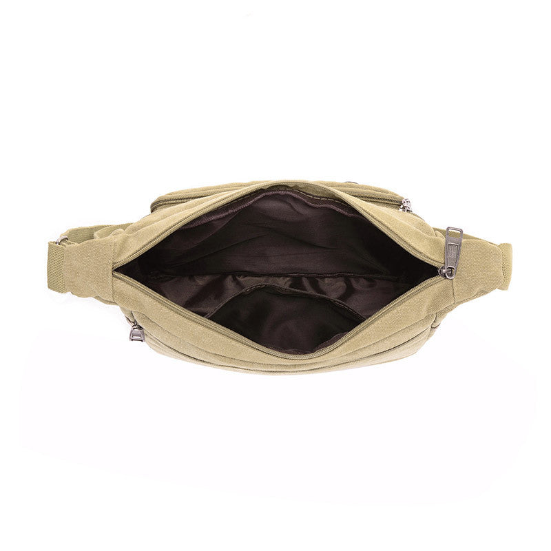 Herren-Umhängetasche aus robustem Canvas – Bild 10 | LuxeStyle