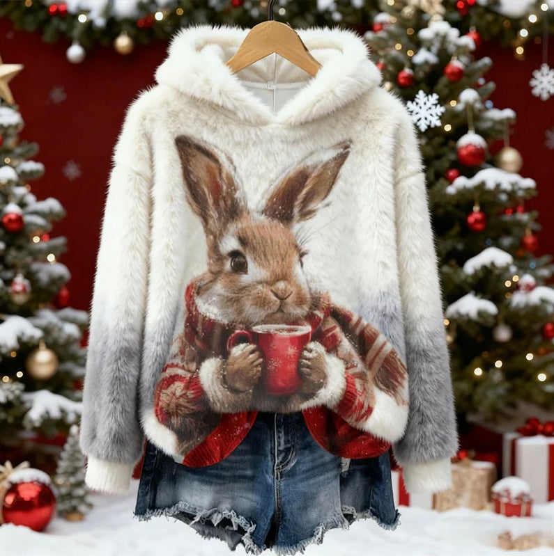 Damen Weihnachts-Hoodie
