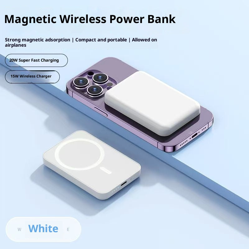 Magnetische Wireless Powerbank mit Schnellladung