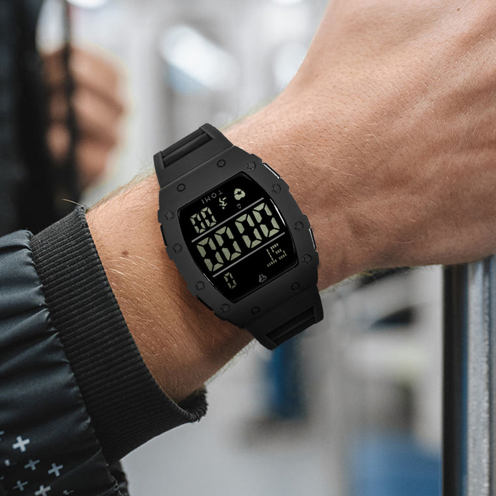 Multifunktionale Herrenuhr im Studenten-Stil