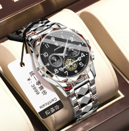 Trendige, wasserdichte Multifunktionsuhr für Herren – Bild 6 | LuxeStyle