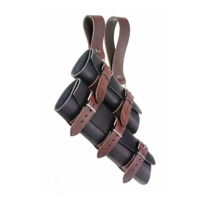 Mittelalterlicher Doppel-Schwertgurt aus PU-Leder – Bild 6 | LuxeStyle