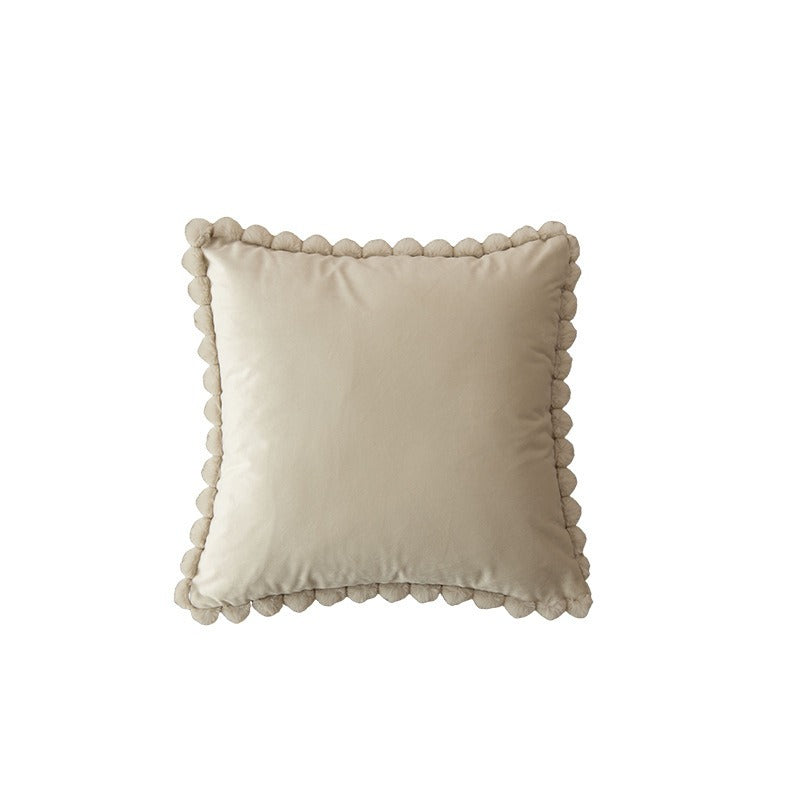 Samtkissenbezug mit Spitze – Bild 2 | LuxeStyle