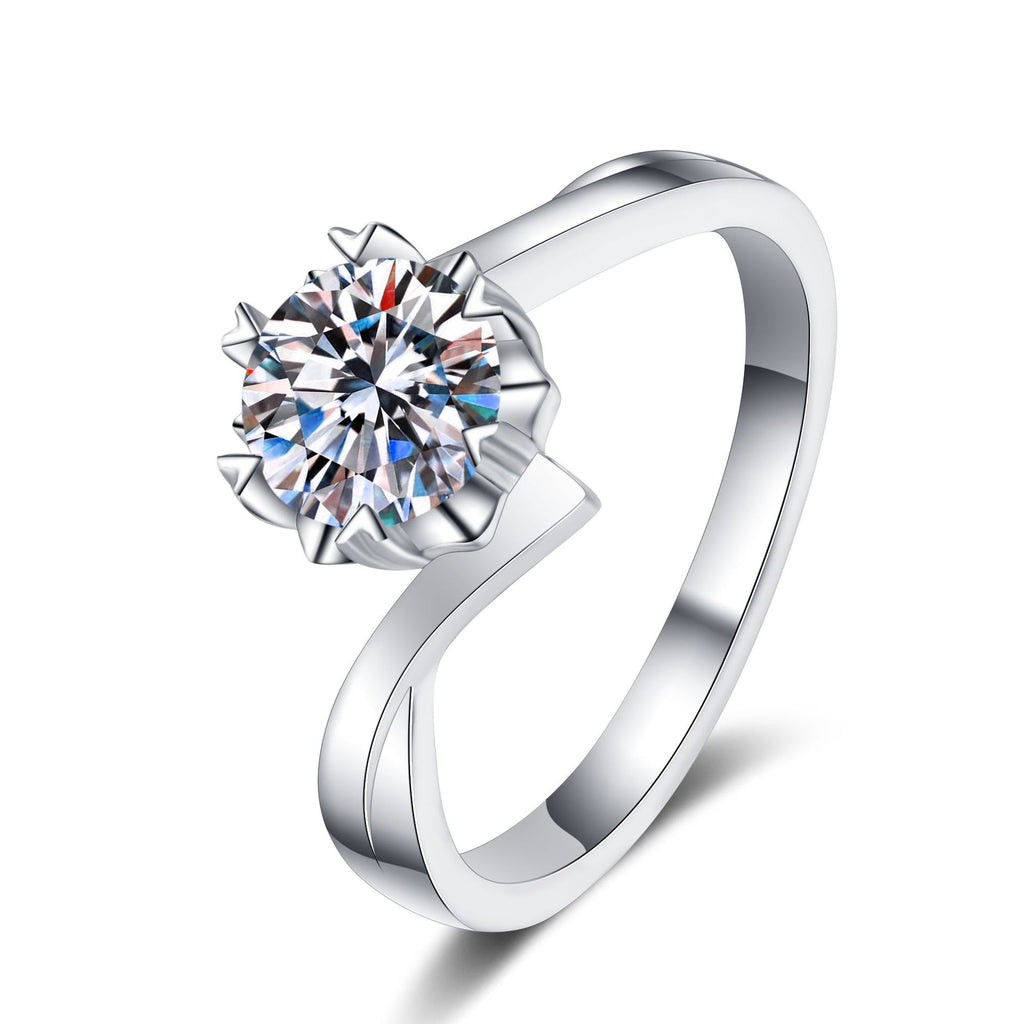 Herz-Ring aus 925 Sterling Silber