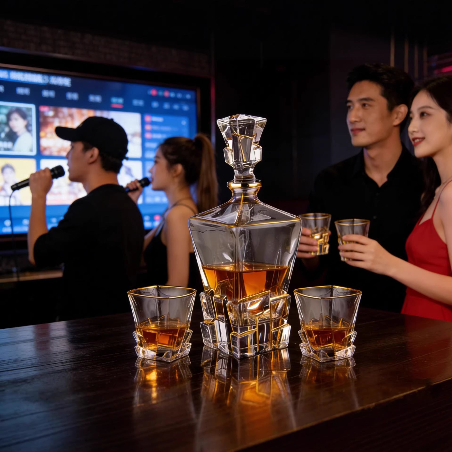 Kristall Whisky Gläser Set