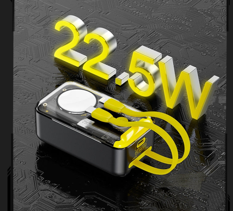 Transparente magnetische Powerbank