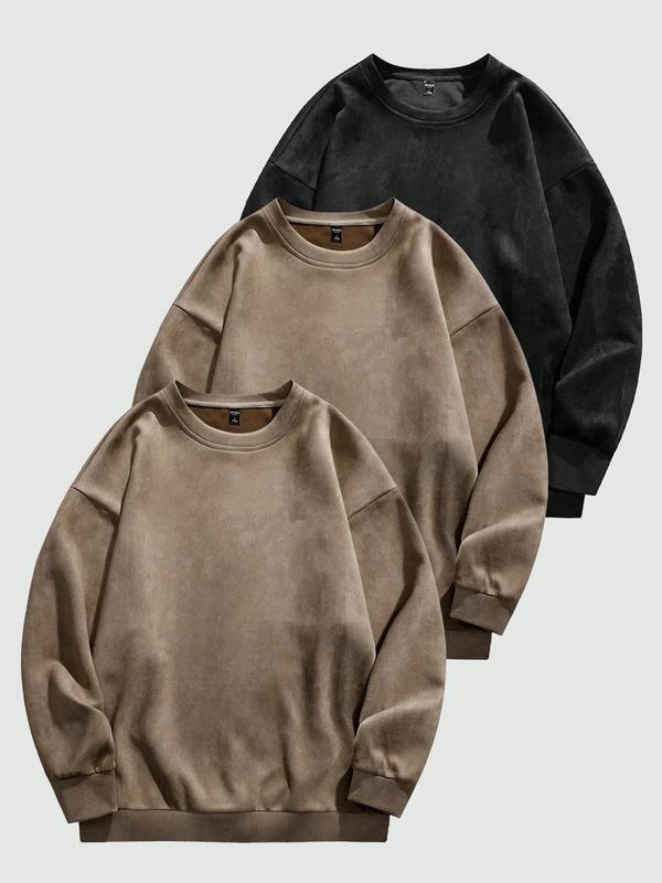 Suede-Sweatshirt für Herren