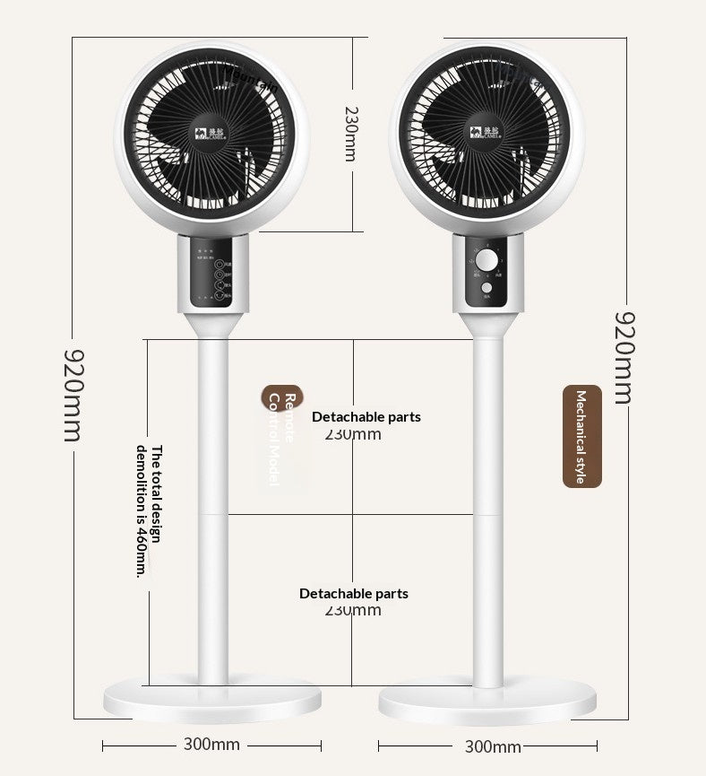 Intelligenter Bodenventilator