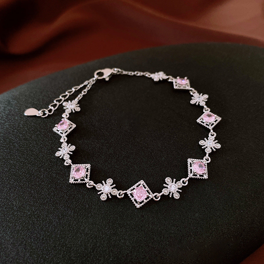 Chic Zirkonia-Herz Armband