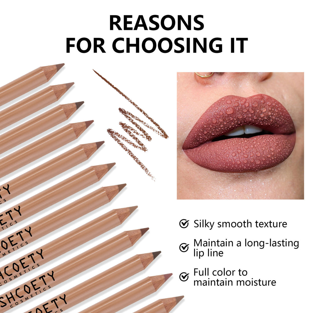 Matter Lippenstift & Lipliner Set Nude – Bild 3 | LuxeStyle