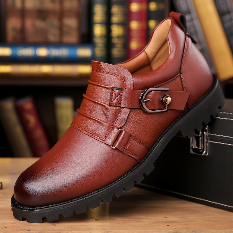Retro Motorrad-Plateau-Schuhe für Herren – Bild 8 | LuxeStyle