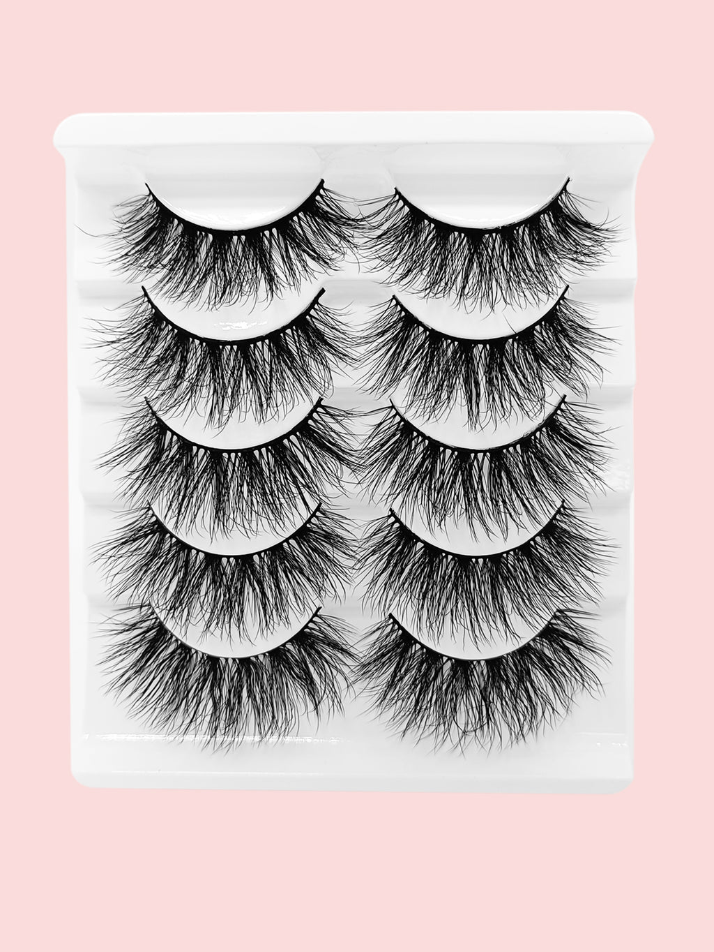 Faux-Mink-Wimpern, voluminös