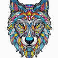 Holzpuzzle Wolf – Irreguläres Design