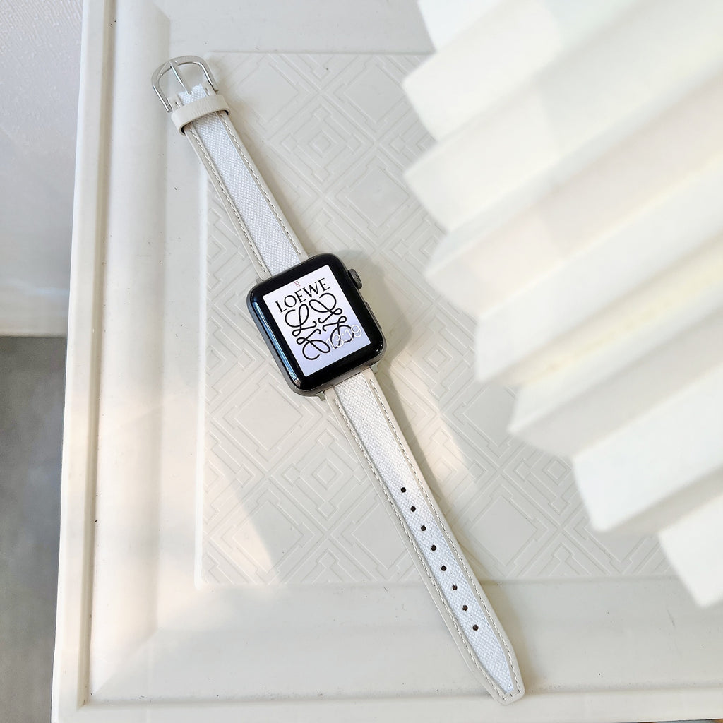 Koreanisches Canvas-Lederarmband für Apple Watch – Bild 6 | LuxeStyle