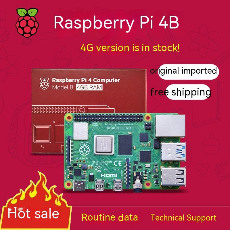 4b Mainboard Power Basic Kit für Raspberry Pi