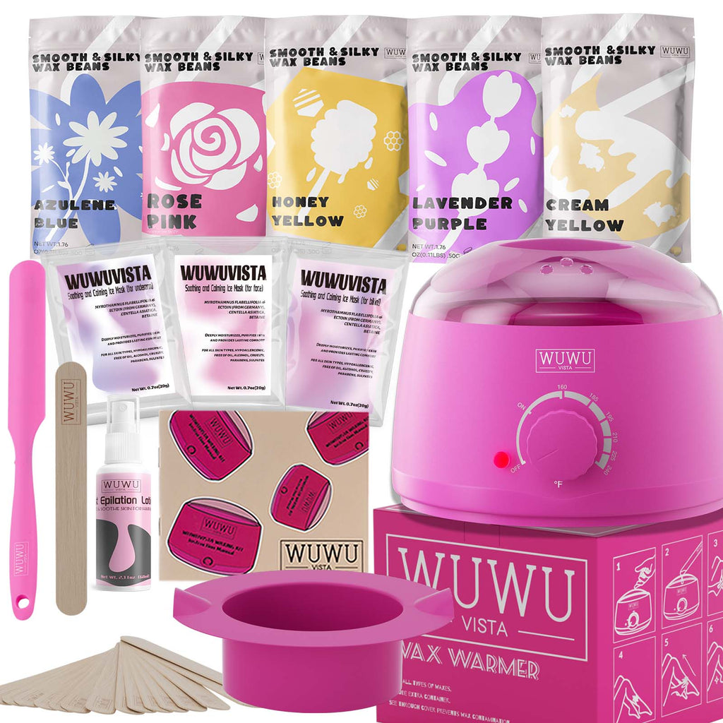 WUWUVISTA Waxing Kit 23-teilig