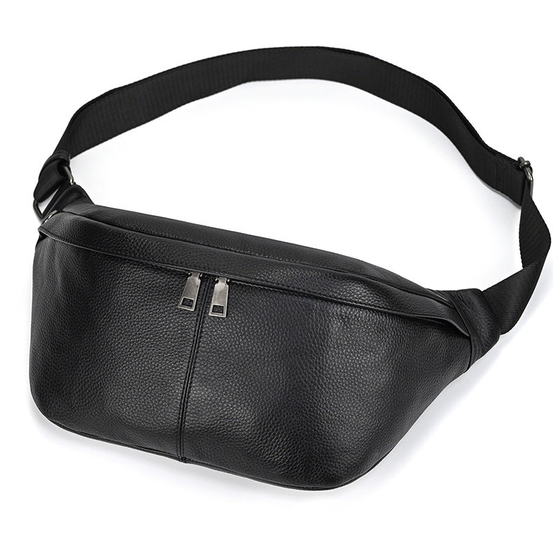 Leder-Brusttasche für Herren – Ansicht 4