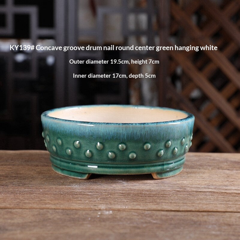 Keramikschale flach – diverse Designs