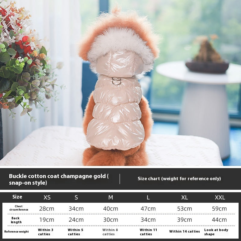 Herbst-Winter-Haustier-Cotton-Westen