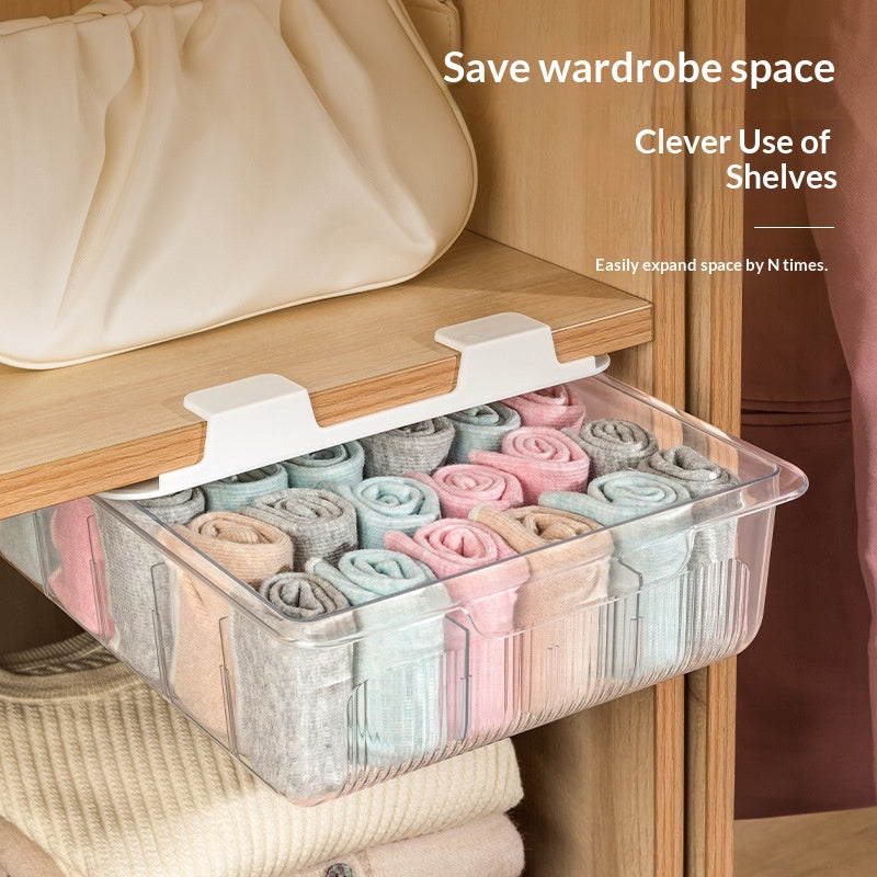 Transparenter Organizer für Schubladen