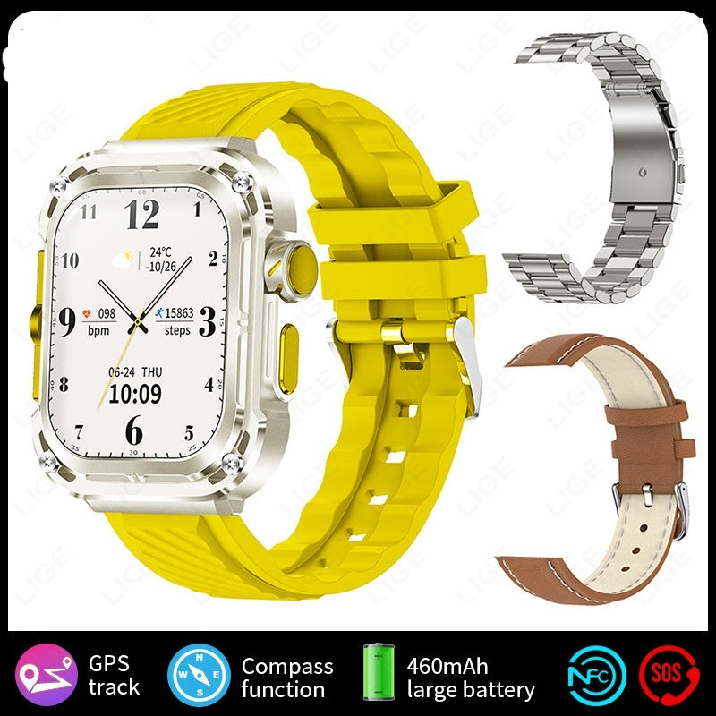 Multifunktionale Smartwatch mit grossem Display